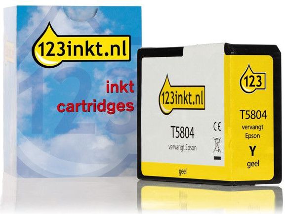 Inktcartridge - Geel - 100% Garantie - 4 ml Meer Inkt