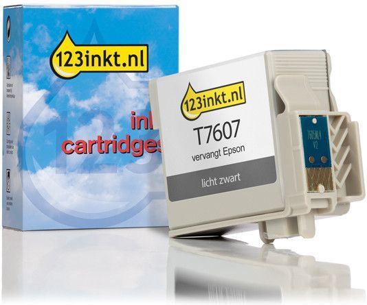 Epson - T7607 - Inktcartridge - Licht Zwart - 215 ml