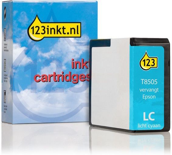 Epson - T8505 - Inktcartridge - Licht Cyaan - 215 ml