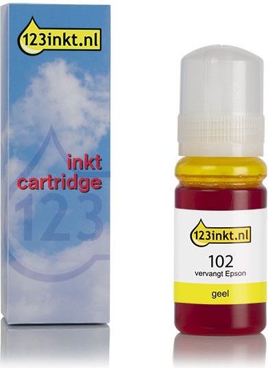 Inktfles - Geel - 70 ml - Geschikt voor Epson EcoTank