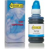 Inktfles - Cyaan - 100 ml - Voor Epson