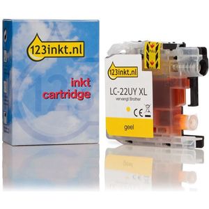 Cartridge - Geel - Geschikt voor MFC-J985DW, DCP-J785DW - Inhoud 1300 Pagina's