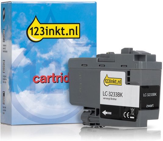 Inktcartridge - Zwart - 123inkt Huismerk - 3500 Pagina's