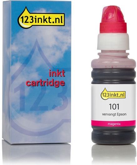 Inktfles - Magenta - 70 ml - Geschikt voor Epson EcoTank