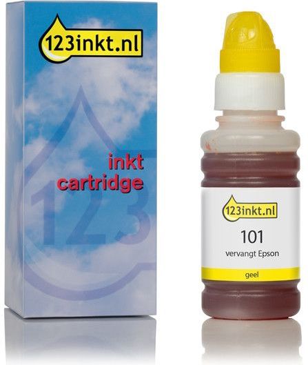 Inktfles - Geel - 70 ml - Geschikt voor Epson EcoTank