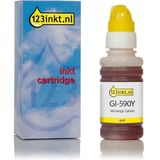 Huismerk - GI-590Y - Inktfles - Geel - 70 ml