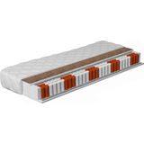 Matras Felix - Pocketvering 7 zones met kokos - 140x200 cm