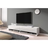 Meubella - TV-Meubel Asino - Wit - 180 cm