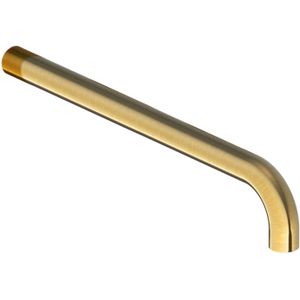 Hotbath Cobber uitloop toepasbaar op Cobber005T Cobber006T 25 cm geborsteld messing (goud) PVD CB094-25BBP