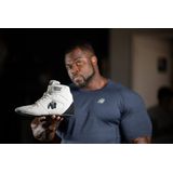 Gorilla Wear - Perry High Tops - Wit - Premium Suede Leer