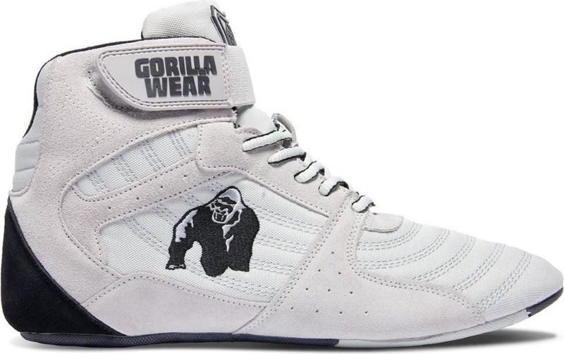 Gorilla Wear - Perry High Tops - Wit - Premium Suede Leer