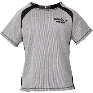 Gorilla Wear Augustine Old School Work Out Top - Grijs