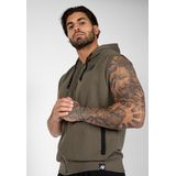 Springfield - S/L Zipped Hoodie - Army Green