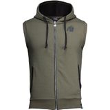 Springfield - S/L Zipped Hoodie - Army Green