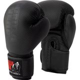 Gorilla Wear - Montello Bokshandschoenen - Boxing Gloves - Boksen - Zwart/Rood - 14 oz