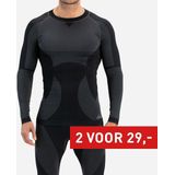 Falcon - Thermoshirt - Zwart - 100% Polyester - Ademend