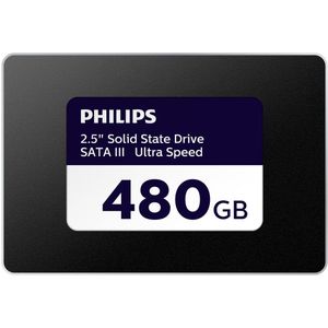 Philips Interne SSD 2,5"" SATA III 480GB Ultra Speed