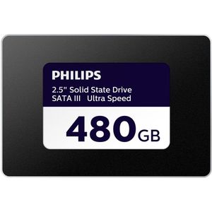 Philips - Interne SSD - 2,5 inch - SATA III - 480GB - Ultra Speed