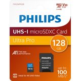 Philips - MicroSDXC Geheugenkaart - Zwart - 128 GB - UHS-I U3
