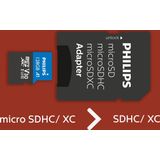 Philips - MicroSDXC Geheugenkaart - Zwart - 128 GB - UHS-I U3