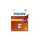 Philips FM64SD65B - SDXC kaart 64GB - Class 10 - UHS-I U3
