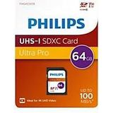 Philips FM64SD65B - SDXC kaart 64GB - Class 10 - UHS-I U3
