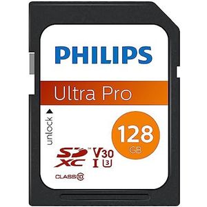 Philips FM12SD65B - SDXC kaart 128GB - Class 10 - UHS-I U3