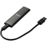 Philips FM01SS030P/00 externe SSD (1TB) SATA" 540 MB/S Lesegeschwindigkeit, 520 MB/S Schreibgeschwindigkeit,Ultra Speed USB-C 3.2, Space Grey