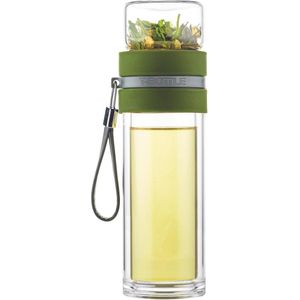 T-Bottle Theebeker - Met theefilter - Dubbelwandig - Forest Green