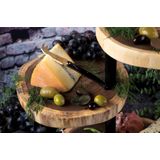 Laguiole Style de Vie - Prestige Line - Kaasmessenset - Goud Stonewash - 3-delig