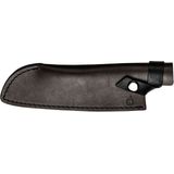 Forged - Messenbeschermer - Donkerbruin Leer - Druksluiting