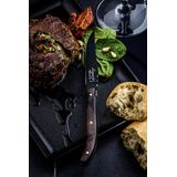 Laguiole Style de Vie - Steakmessen - Wengé - Zwart - Ergonomisch Ontwerp