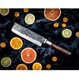 Forged Sebra Hakbijl 17cm - Sebrahout - In Houten Giftbox