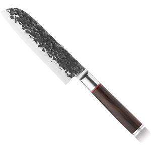 Forged Sebra Santokumes 18cm - Sebrahout - In Houten Giftbox
