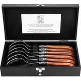 Laguiole Style de Vie - Luxury Line - Lepels - Rozenhout - RVS
