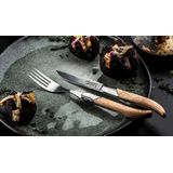 Laguiole Style de Vie - Luxury Line - Vorken - Eikenhout - Stonewash