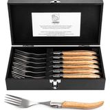 Laguiole Style de Vie - Luxury Line - Vorken - Eikenhout - Stonewash