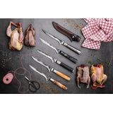 Forged - Olive - Uitbeenmes - 15 cm - Japans 440C Staal