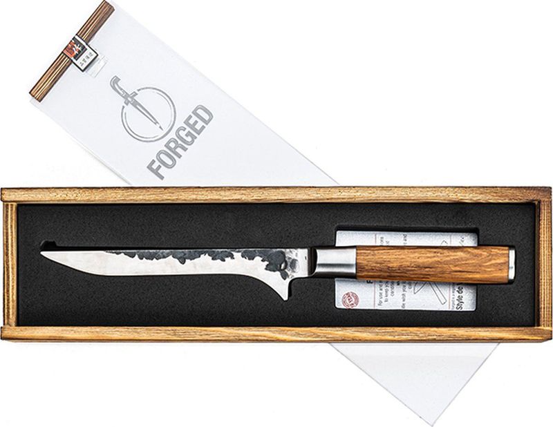 Forged - Olive - Uitbeenmes - 15 cm - Japans 440C Staal