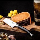 Laguiole Style de Vie - Kaasmes en Serveerplank - Zilver - RVS en Acaciahout