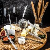 Style de Vie Set van 6 Kaas- en Botermessen - Mat RVS