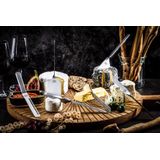 Style de Vie Set van 6 Kaas- en Botermessen - Mat RVS