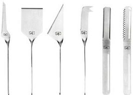 Style de Vie Set van 6 Kaas- en Botermessen - Mat RVS