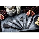 Style de Vie - Set van 6 Kaas- en Botermessen - Zwart - RVS