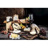 Style de Vie - Set van 6 Kaas- en Botermessen - Zwart - RVS