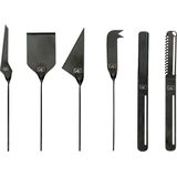 Style de Vie - Set van 6 Kaas- en Botermessen - Zwart - RVS