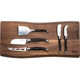 Laguiole Style de Vie - Premium Line - Kaasmessenset 5-delig met serveerplank