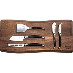 Laguiole Style de Vie - Premium Line - Kaasmessenset 5-delig met serveerplank