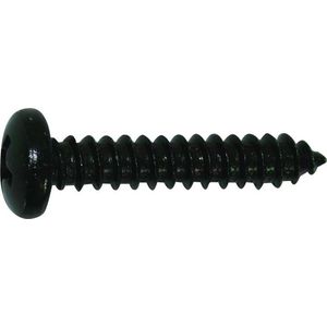 Wovar Zelftappers Zwart 3.5 x 16 mm met Cilinderkop | 100 Stuks | Zelftappende schroeven