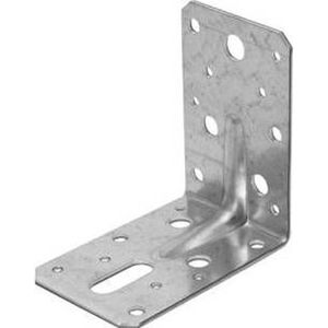 Wovar Hoekverbinder met Ril 90 x 90 x 60 mm RVS | Per Stuk